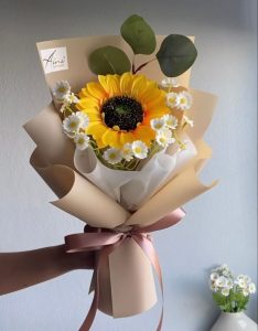 Bó hoa hướng dương tốt nghiệp