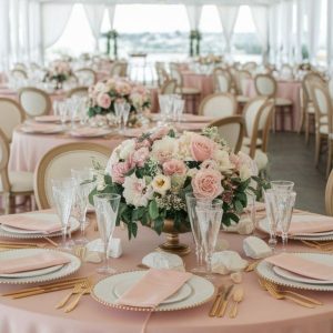 Cách cắm hoa để bàn khách với mẫu hoa nhẹ nhàng