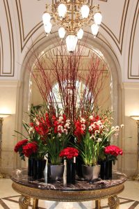 Cắm hoa đại sảnh đẹp, sang trọng