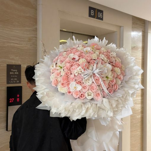 Bó 200 bông sáp thơm cao cấp