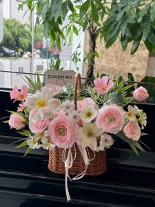 giỏ hoa chúc mừng 20/11